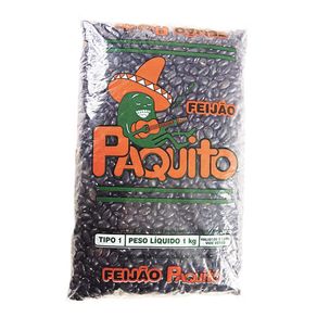 Feijão Preto Paquito 1kg Feijão Preto Paquito 1kg