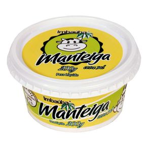 Manteiga Imbaúba com Sal Pote 200g Manteiga Imbaúba com Sal Pote 200g
