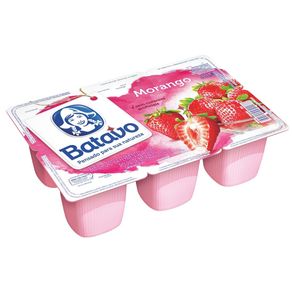 Bebida Láctea Batavo Morango Bandeja 540g Bebida Láctea Batavo Morango Bandeja 540g
