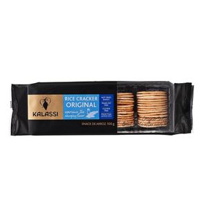 Snack de Arroz Kalassi Rice Crackers Original 100g Snack de Arroz Kalassi Rice Crackers Original 100g