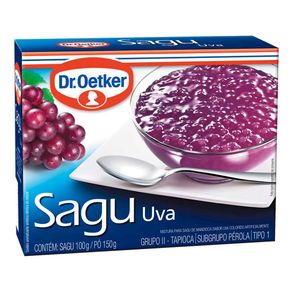 Sagu Dr.Oetker Uva 250g Sagu Dr.Oetker Uva 250g