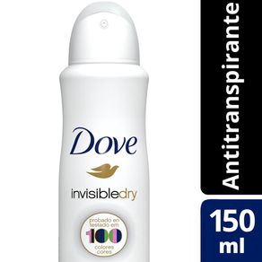 Desodorante Aerossol Feminino Dove Invisible Dry 89g