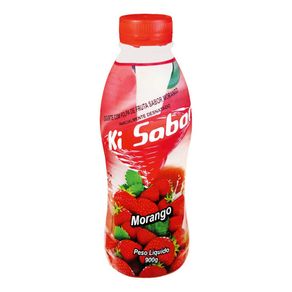 Iogurte Ki Sabor Morango 900g Iogurte Ki Sabor Morango 900g