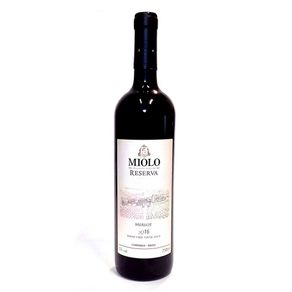 Vinho Brasileiro Tinto Seco Reserva Miolo Merlot Campanha Garrafa 750ml