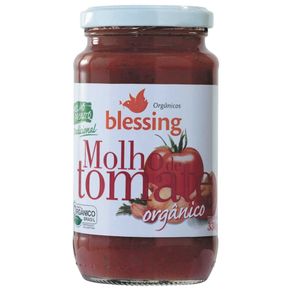 Molho de Tomate Blessing Manjericão 330g Molho de Tomate Blessing Manjericão 330g