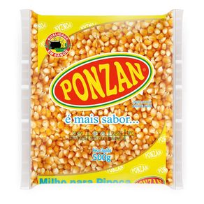 Milho para Pipoca Ponzan 500g Milho para Pipoca Ponzan 500g