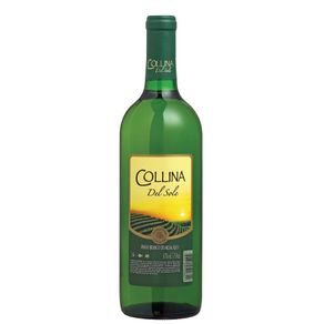Vinho Brasileiro Branco Seco Collina Del Sole Garrafa 750ml Vinho Brasileiro Branco Seco Collina Del Sole Garrafa 750ml
