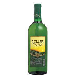 Vinho Brasileiro Branco Seco Collina Del Sole Garrafa 750ml