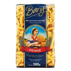 Macarrão Bary Massa de Sêmola Penne 500g Macarrão Bary Massa de Sêmola Penne 500g