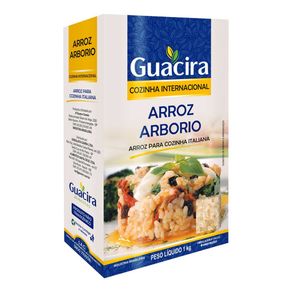 Arroz Arbóreo Guacira 1kg Arroz Arbóreo Guacira 1kg
