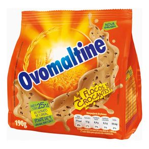 Achocolatado em Pó Ovomaltine Flocos Crocantes 190g