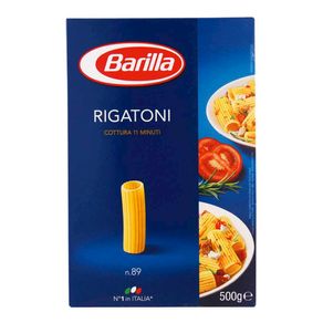 Macarrão Barilla Massa Grano Duro Rigatoni 500g Macarrão Barilla Massa Grano Duro Rigatoni 500g