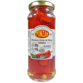 Pimenta Dedo de Moça Ponzan 140g Pimenta Dedo de Moça Ponzan 140g