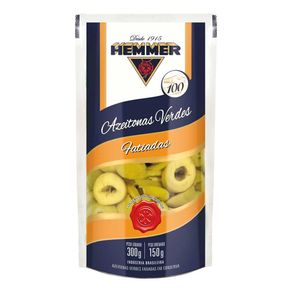 Azeitona Verde Hemmer Fatiada Sachê 150g Azeitona Verde Hemmer Fatiada Sachê 150g