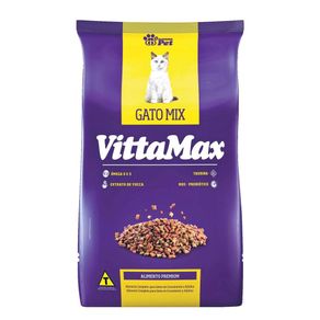 Ração para Gatos Vittamax Adulto Mix 1kg Ração para Gatos Vittamax Adulto Mix 1kg