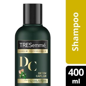 Shampoo Tresemmé Detox Capilar 400ml