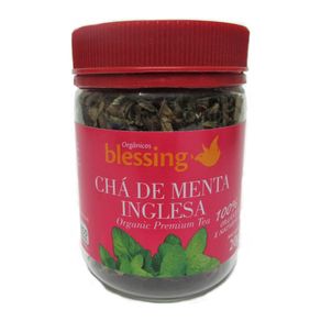 Chá Blessing Orgânico Menta Inglesa 12g Chá Blessing Orgânico Menta Inglesa 12g
