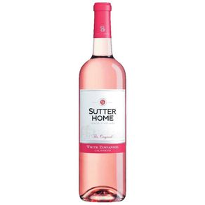 Vinho Americano Sutter Home White Zinfandel Rosé 750ml Vinho Americano Sutter Home White Zinfandel Rosé 750ml