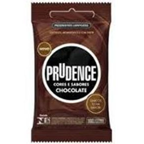 Preservativo Prudence Cores e Sabores Chocolate Com 3 Unidades Preservativo Prudence Cores e Sabores Chocolate Com 3 Unidades