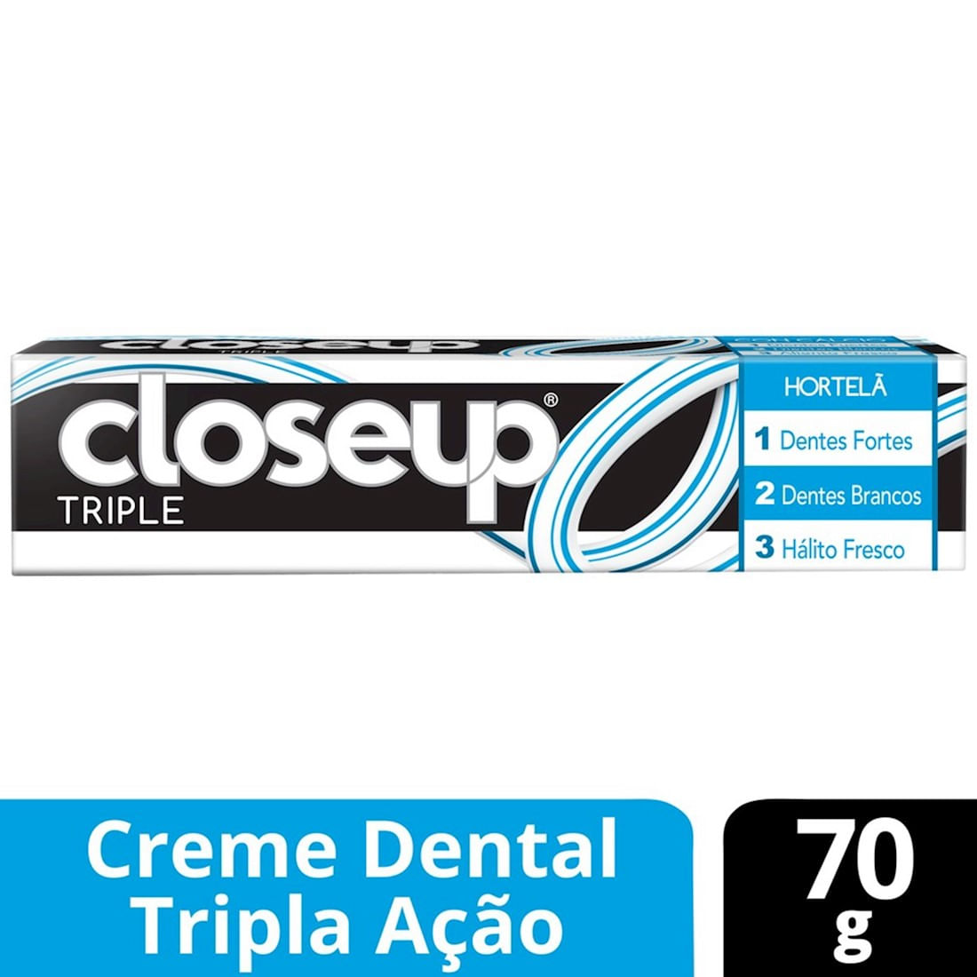 Creme Dental Close Up Triple Hortelã 70g