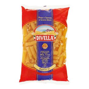 Macarrão Divella Massa Grano Duro 17 Rigatone 500g Macarrão Divella Massa Grano Duro 17 Rigatone 500g