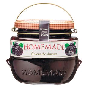 Geleia Homemade Amora 320g Geleia Homemade Amora 320g