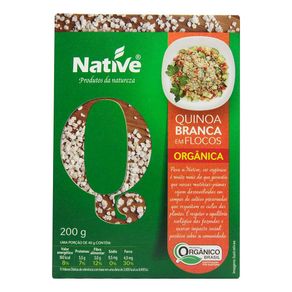 Quinoa Branca Native Orgânica em Flocos 200g Quinoa Branca Native Orgânica em Flocos 200g