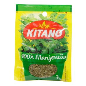 Manjericão Desidratado Kitano 7g Manjericão Desidratado Kitano 7g