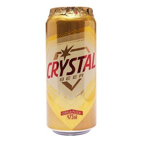Cerveja Crystal Pilsen Lata 473ml Cerveja Crystal Pilsen Lata 473ml