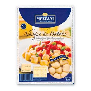 Nhoque Mezzani Batata 500g Nhoque Mezzani Batata 500g