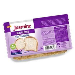 Pão de Sanduiche Jasmine Sem Glúten Tradicional 350g Pão de Sanduiche Jasmine Sem Glúten Tradicional 350g