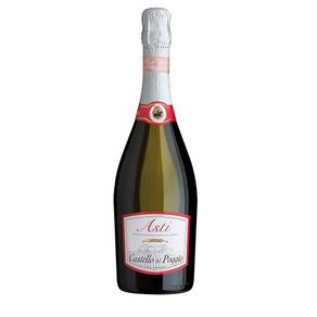 Espumante Italiano Asti Castello Del Poggio Dolce Branco 750ml Espumante Italiano Asti Castello Del Poggio Dolce Branco 750ml