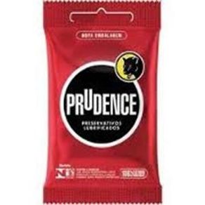 Preservativo Prudence Lubrificado Com 3 Unidades