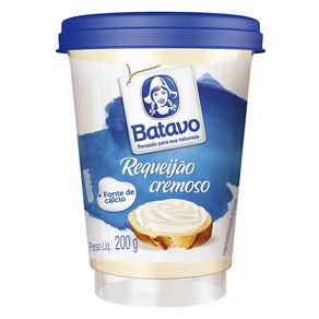 Requeijão Cremoso Batavo Tradicional 200g Requeijão Cremoso Batavo Tradicional 200g