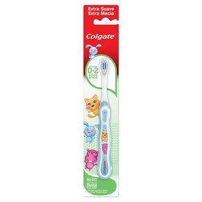 Escova Dental Infantil Colgate Smiles My Firs 0 a 2 Anos Extra Macia Escova Dental Infantil Colgate Smiles My Firs 0 a 2 Anos Extra Macia