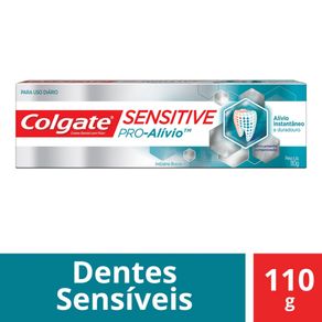 Creme Dental Colgate Sensitive Pró Alívio Original 110g Creme Dental Colgate Sensitive Pró Alívio Original 110g