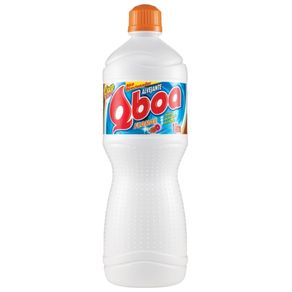 Desinfetante de Uso Geral Alvejante Multiuso com Cloro Ativo Floral Qboa Frasco 1l Desinfetante de Uso Geral Alvejante Multiuso com Cloro Ativo Floral Qboa Frasco 1l