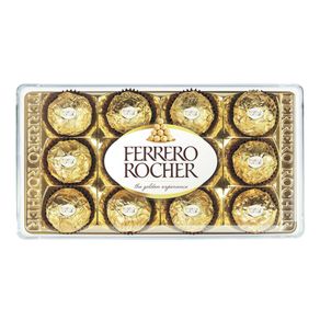 Bombom Ferrero Rocher 150g Com 12 Bombons