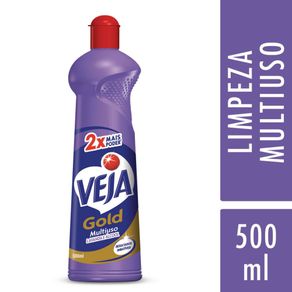 Limpador Multiuso Veja Gold Lavanda e Álcool 500ml Limpador Multiuso Veja Gold Lavanda e Álcool 500ml