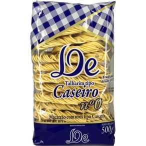 Macarrão De Massa com Ovos 0 Talharim 500g Macarrão De Massa com Ovos 0 Talharim 500g