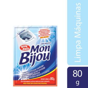 Limpador para Máquina de Lavar Roupas Mon Bijou Sachê 80g Limpador para Máquina de Lavar Roupas Mon Bijou Sachê 80g