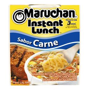 Macarrão Instantâneo Maruchan Instant Lunch Carne 64g Macarrão Instantâneo Maruchan Instant Lunch Carne 64g