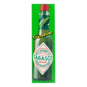 Molho de Pimenta Tabasco Green Pepper Sauce 60ml Molho de Pimenta Tabasco Green Pepper Sauce 60ml