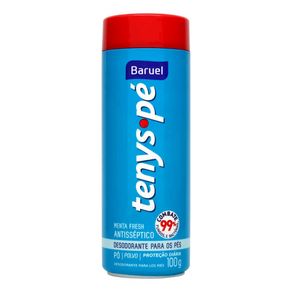 Talco para Pés Tenys Pé Baruel Menta Fresh 100g Talco para Pés Tenys Pé Baruel Menta Fresh 100g
