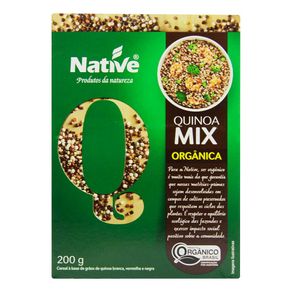 Mix de Grãos Native Orgânica Quinoa Branca e Vermelha 200g