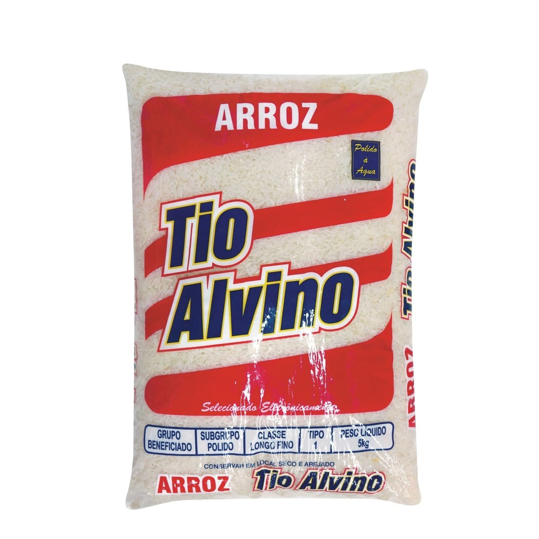 Arroz Branco Tio Alvino Tipo 1 5kg