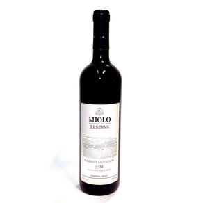 Vinho Brasileiro Tinto Seco Reserva Miolo Cabernet Sauvignon Campanha Garrafa 750ml