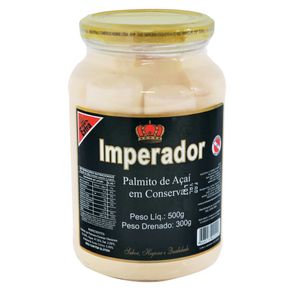 Palmito de Açaí Em Conserva Imperador 300g Inteiro Palmito de Açaí Em Conserva Imperador 300g Inteiro