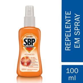 Repelente SBP Advanced em Spray 100ml Repelente SBP Advanced em Spray 100ml