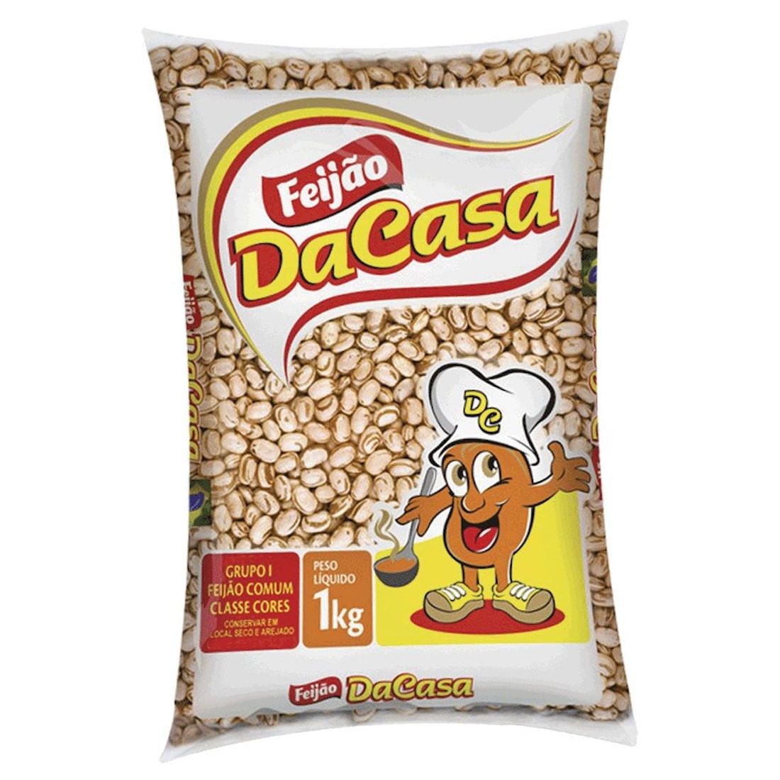 Feijão Carioca Dacasa Tipo 1 1kg